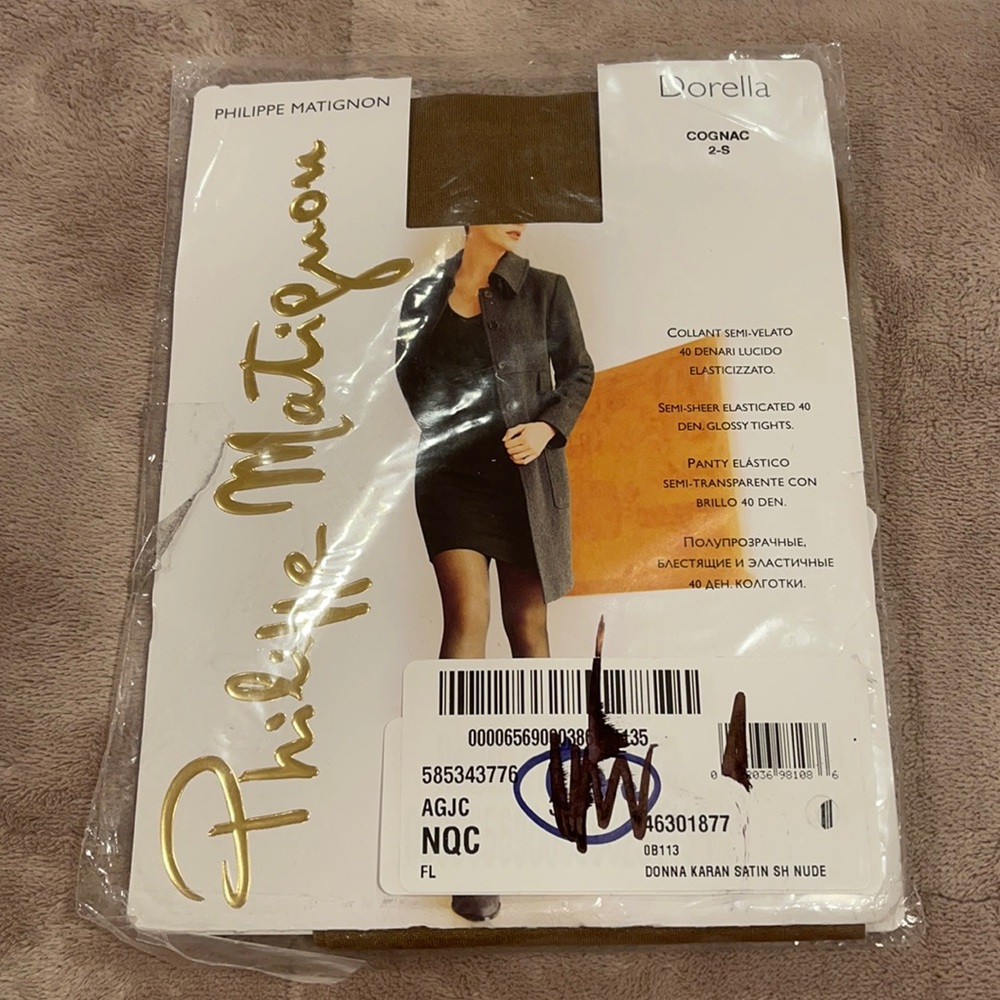Philippe Matignon Dorella Semi-Sheer Glossy Tights
